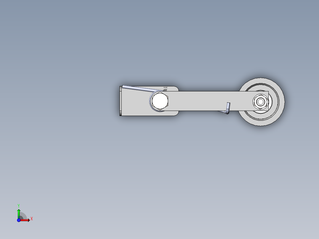 张紧轮总成前视图