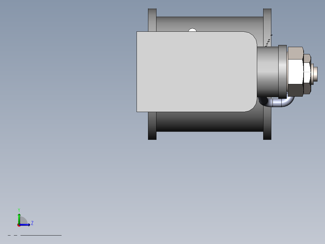 张紧轮总成左视图