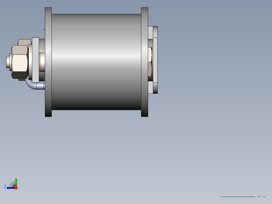 张紧轮总成右视图