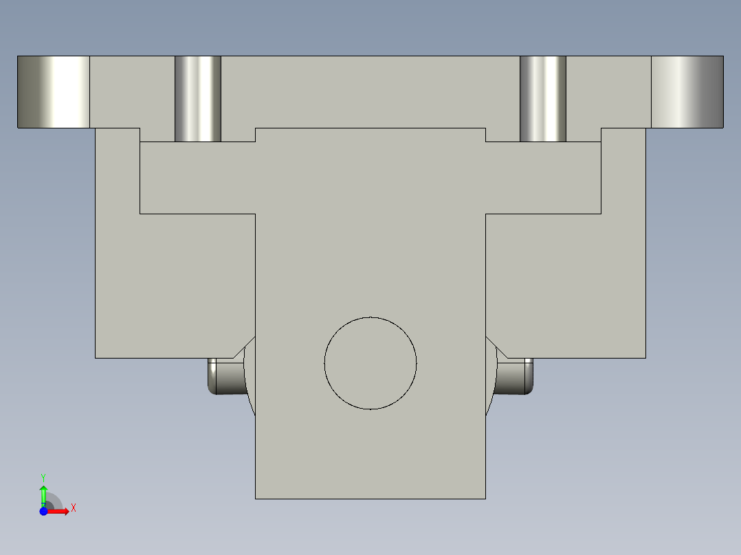 输出轴长380零件的工艺规程及铣键槽夹具设计带三维二维＋说明书前视图