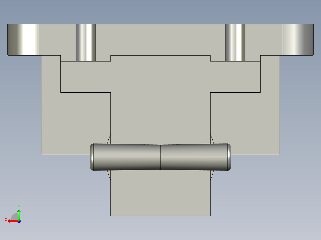 输出轴长380零件的工艺规程及铣键槽夹具设计带三维二维＋说明书后视图
