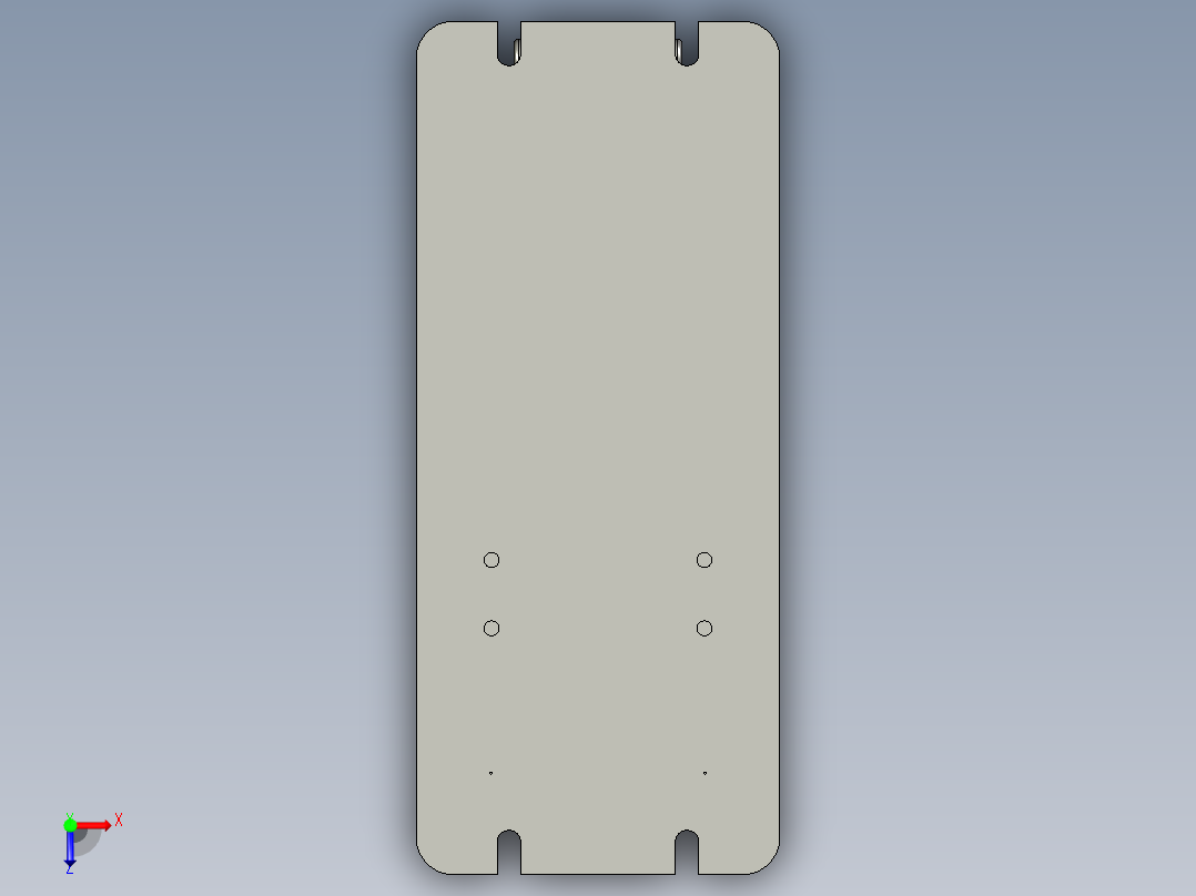 输出轴长380零件的工艺规程及铣键槽夹具设计带三维二维＋说明书俯视图
