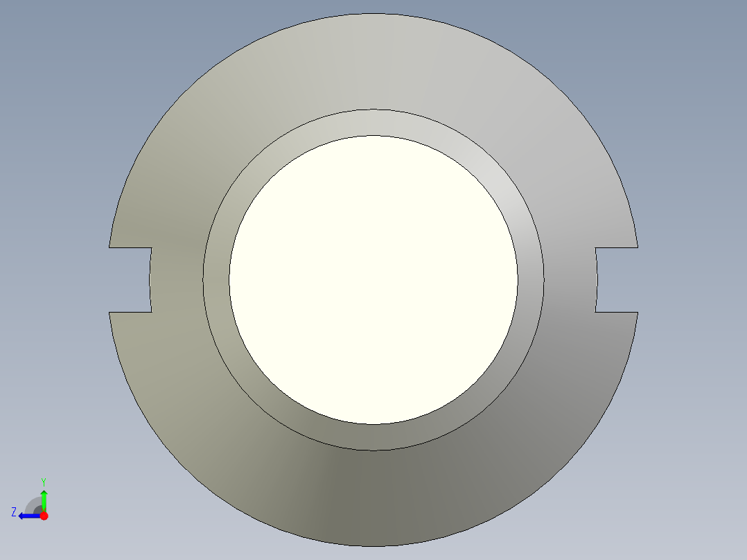沉头螺钉-Screw_-M16-L40_28-25-3x3-40_-Countersunk_head.stp右视图