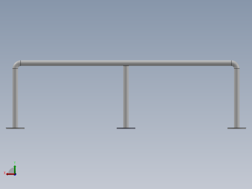 防护栏设计后视缩略图