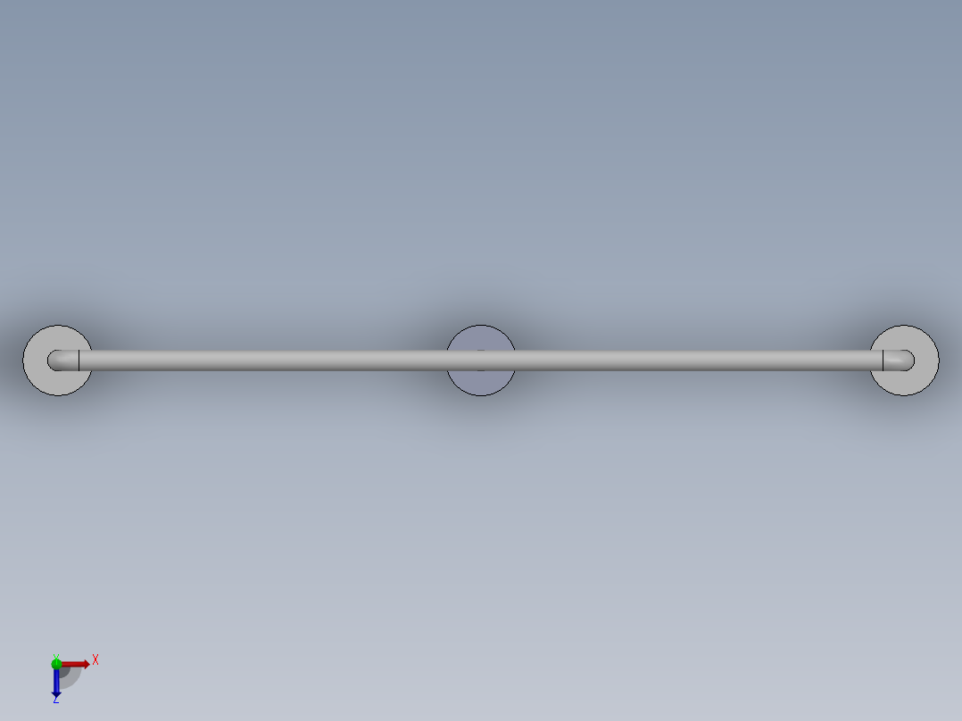 防护栏设计俯视图