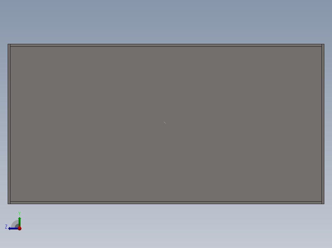 cable duct ending flange右视图