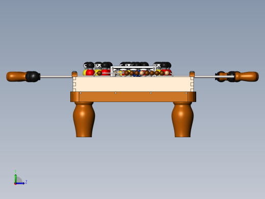 足球台左视缩略图