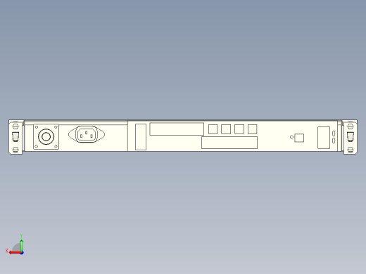 Rittal-1U工控机消防用-7338.121后视缩略图