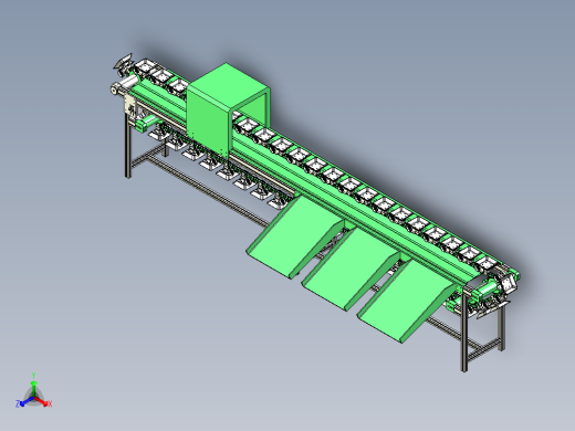 柚子糖度自动分选机设计含三维二维说明书