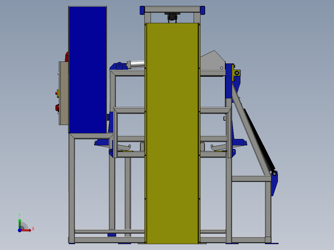 全自动烫金机设备前视图