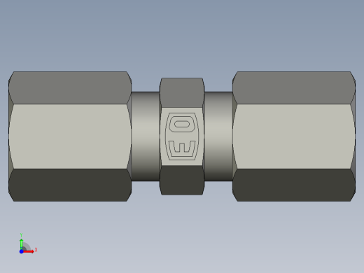 卡套式工业通用硬管接头EO Union G04LLCF前视缩略图