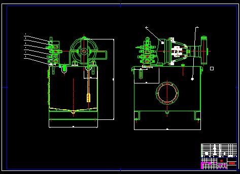 150T压机液压机压力机全套CAD图纸 机械设计参考资料缩略图