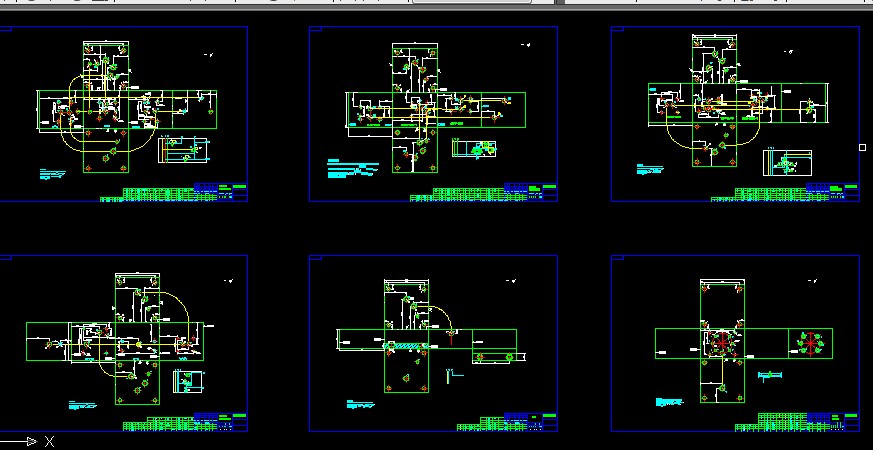 150T压机液压机压力机全套CAD图纸 机械设计参考资料