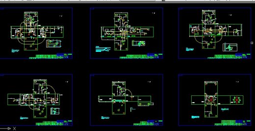 150T压机液压机压力机全套CAD图纸 机械设计参考资料缩略图