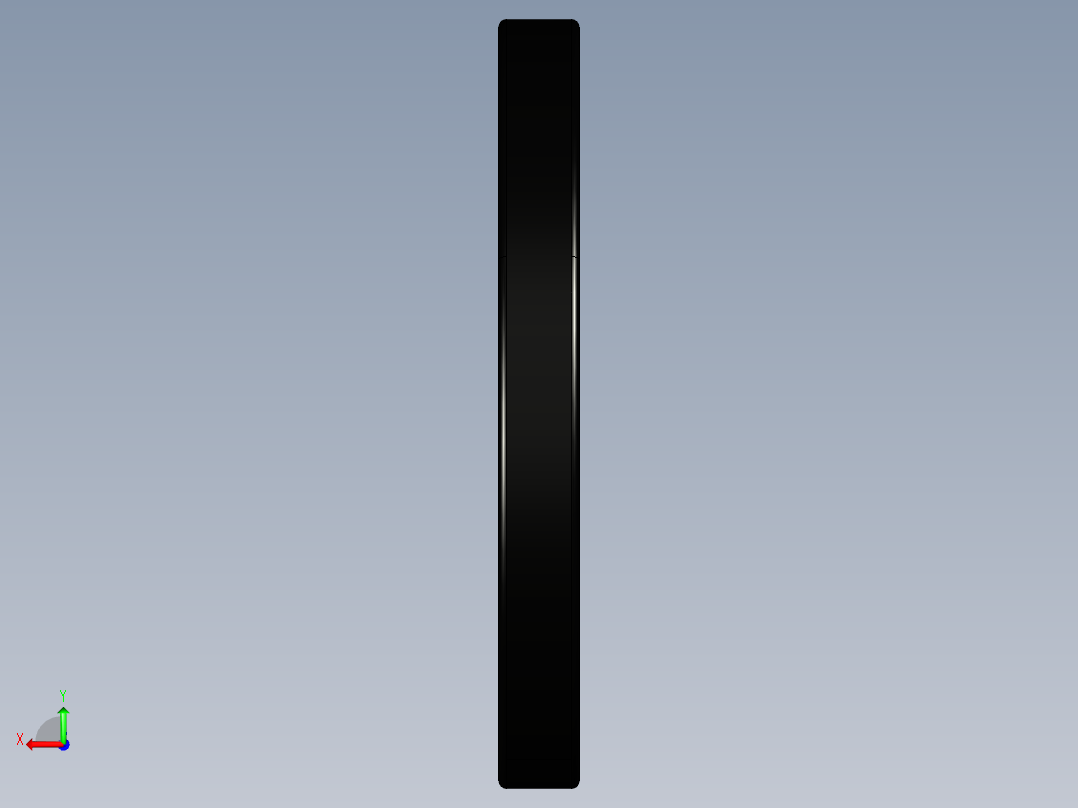 18ODB 钢芯衬环，聚丙烯玻璃钢涂层，根据DIN EN ISO 为存根QRC，钻井：PN 10 16到DN 150后视图