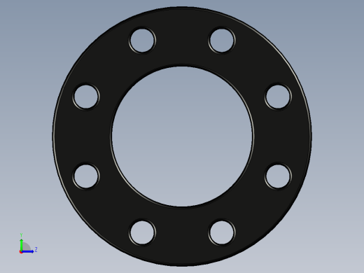 18ODB 钢芯衬环，聚丙烯玻璃钢涂层，根据DIN EN ISO 为存根QRC，钻井：PN 10 16到DN 150左视缩略图