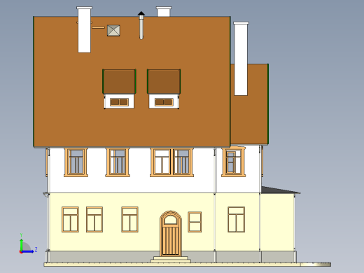 房子左视缩略图