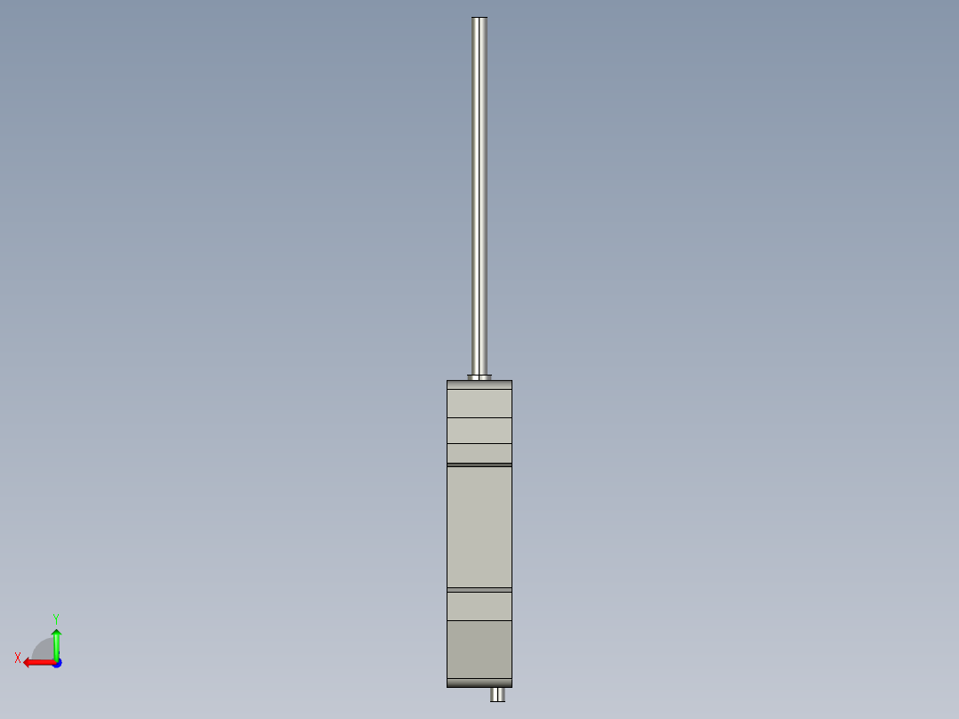 基恩士ES-X38_kc图纸模型后视图