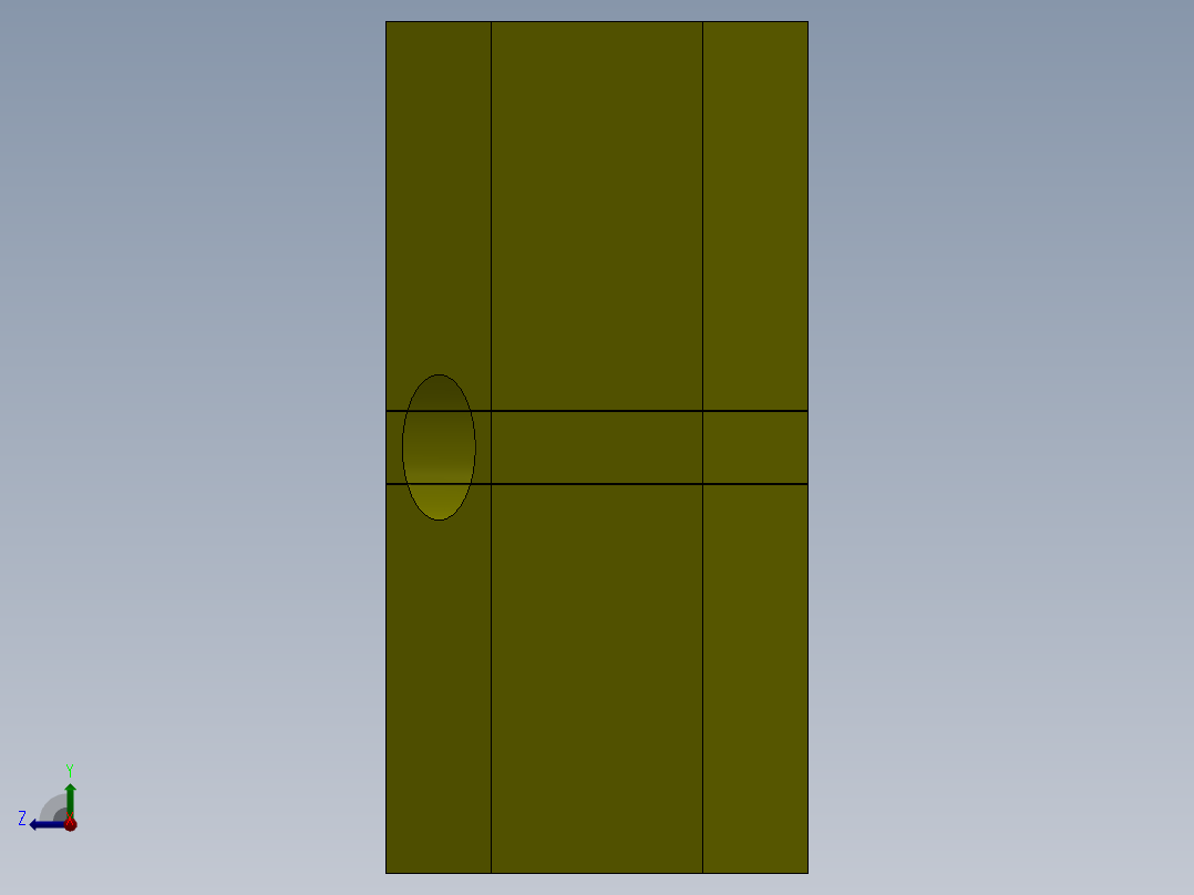 管道连接件-连接件 (14)右视图