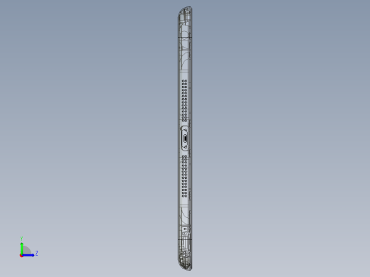 AT1-WIFI-笔记本CNC工装夹具三维模型CNC4-KH-2D左视缩略图