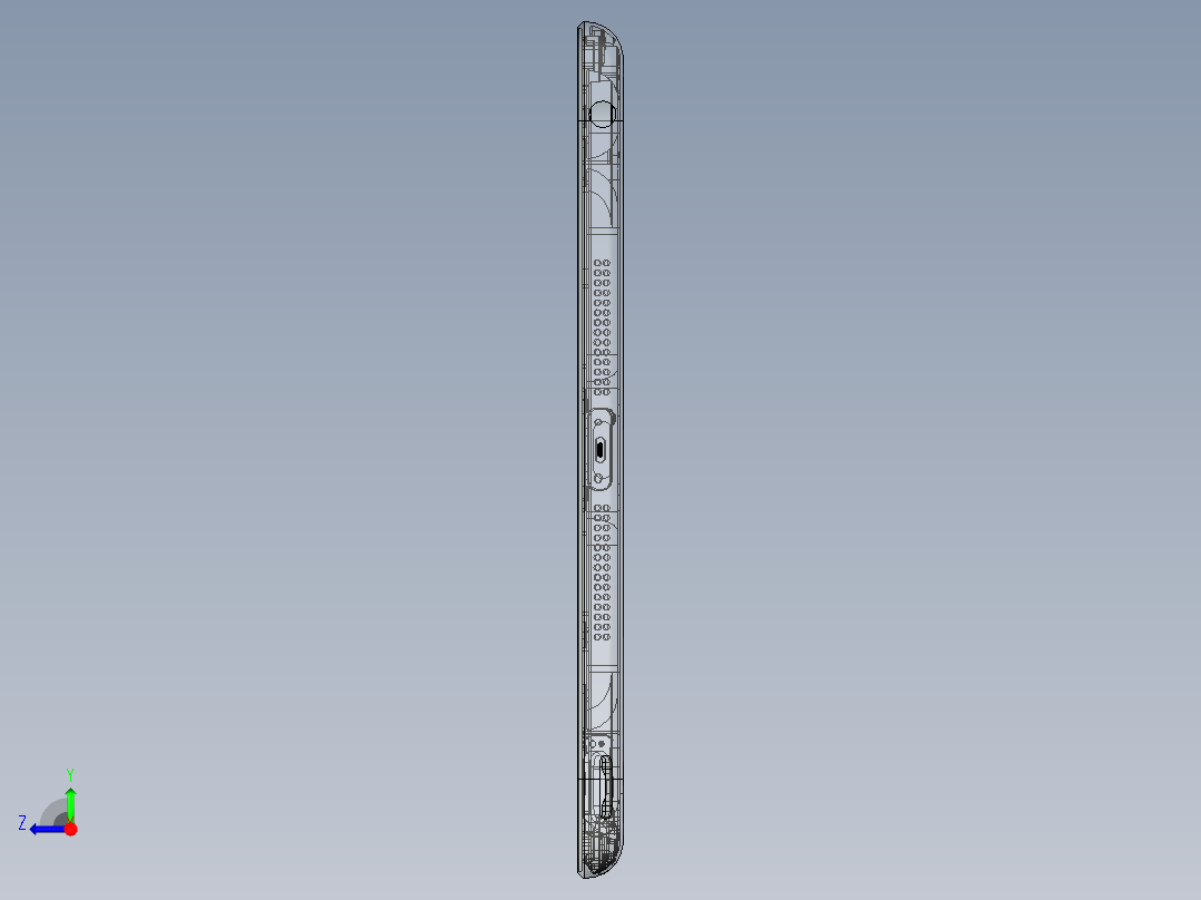 AT1-WIFI-笔记本CNC工装夹具三维模型CNC4-KH-2D右视图