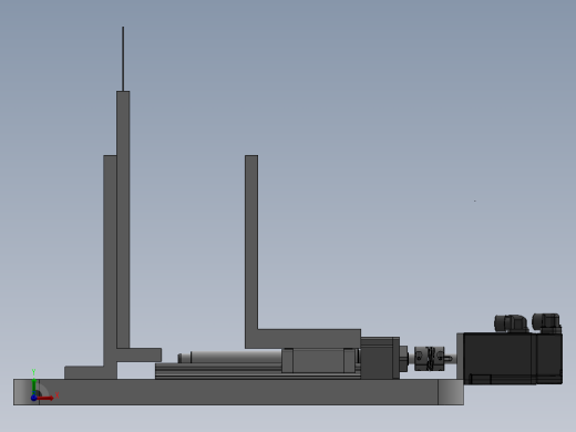 电池电极裁切定位夹具前视缩略图