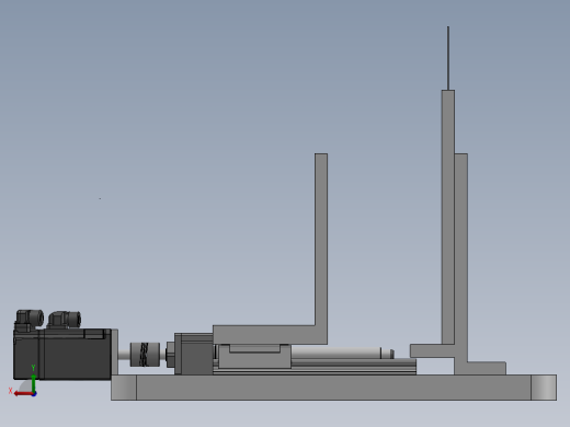 电池电极裁切定位夹具后视缩略图