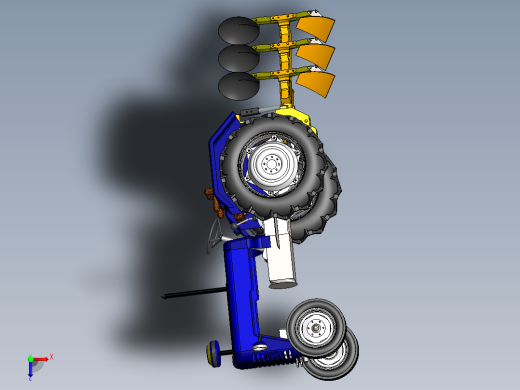 拖拉机俯视缩略图