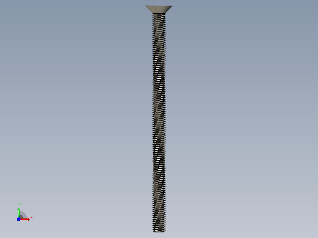 Screw_ISO_10642_M8x140_A2.STEP前视图