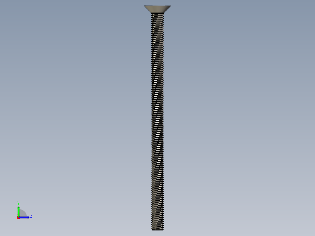 Screw_ISO_10642_M8x140_A2.STEP左视图