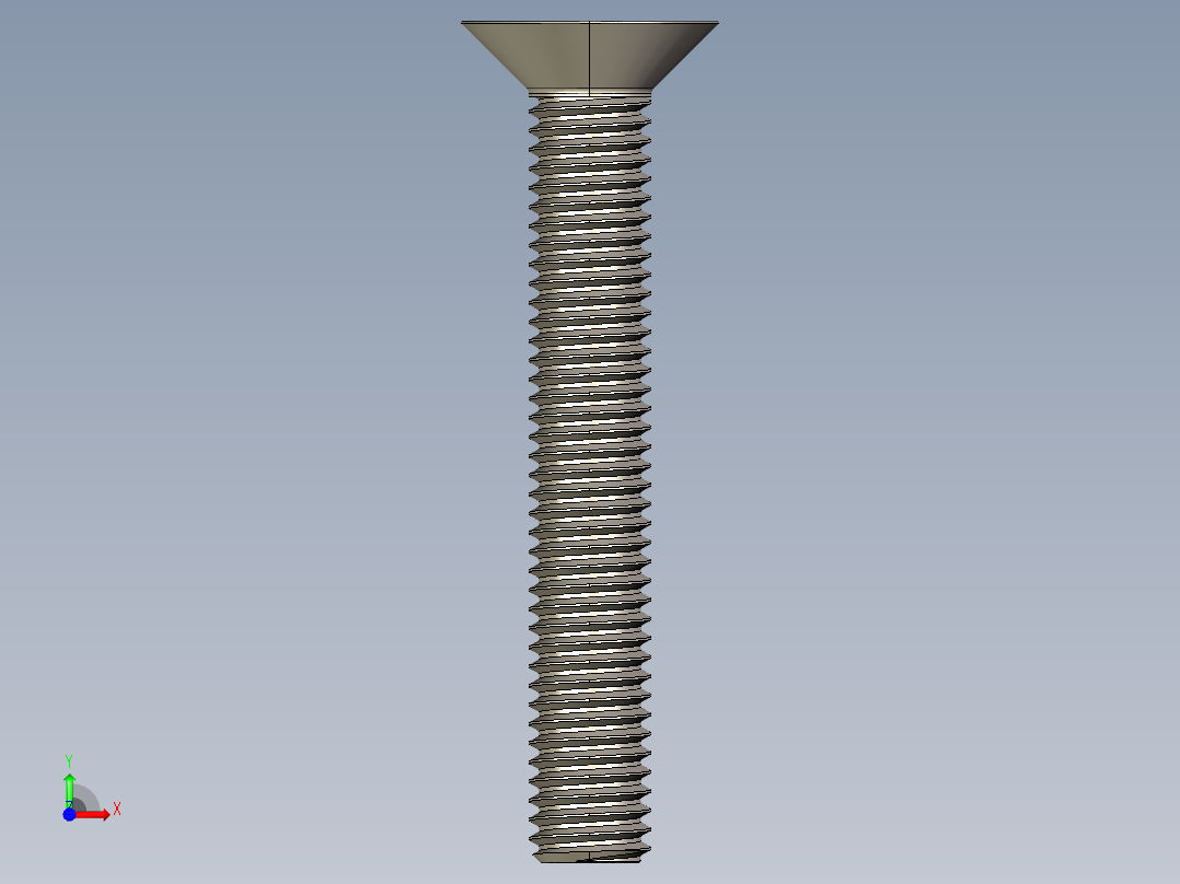 Screw_ISO_10642_M8x55_A2.STEP前视图