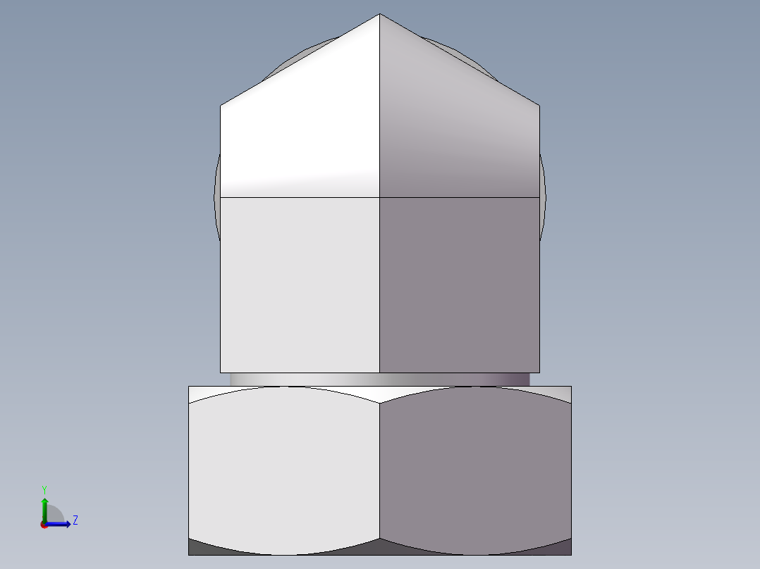 直角组合接头、2C9-52左视图