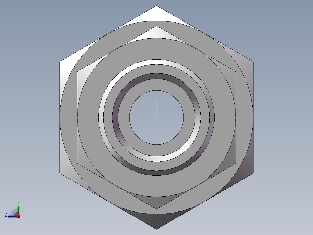 直通变径接头、2D-30-42右视图