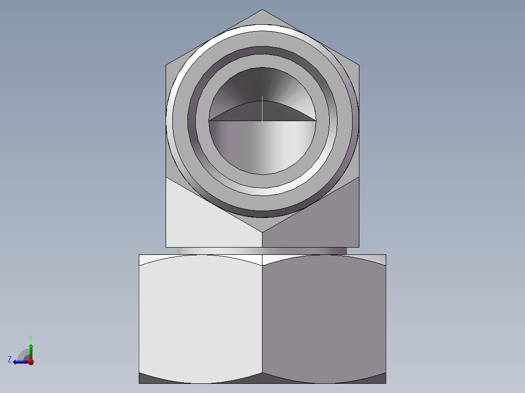 直角组合接头、2D9-36右视图
