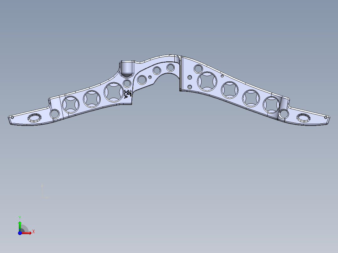 反曲美猎弓把 25寸 895084前视图