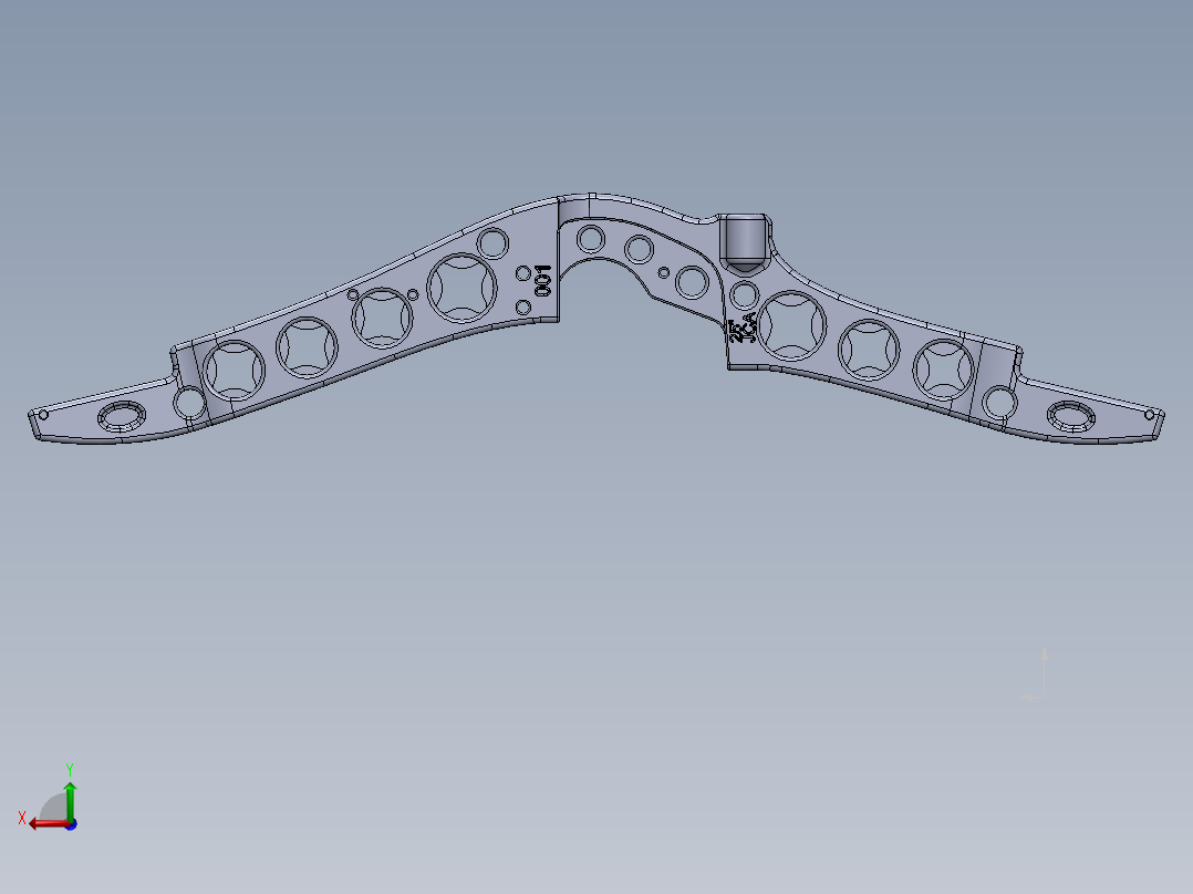 反曲美猎弓把 25寸 895084后视图