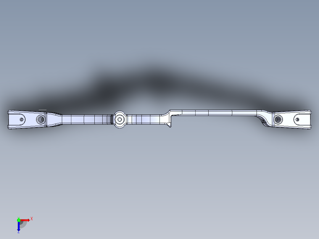 反曲美猎弓把 25寸 895084俯视图