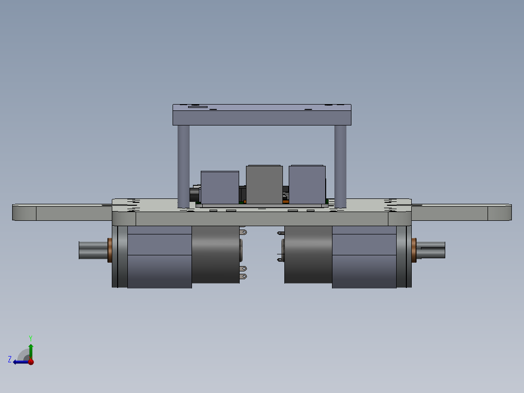 AGV小车、AGV(121)右视图