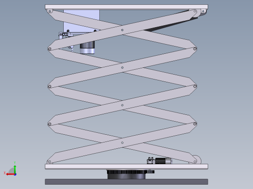 剪切式升降机后视缩略图