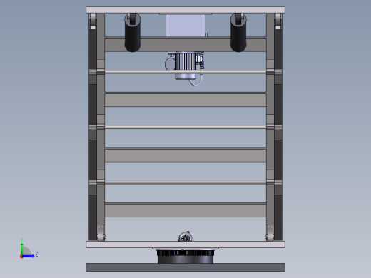 剪切式升降机左视缩略图