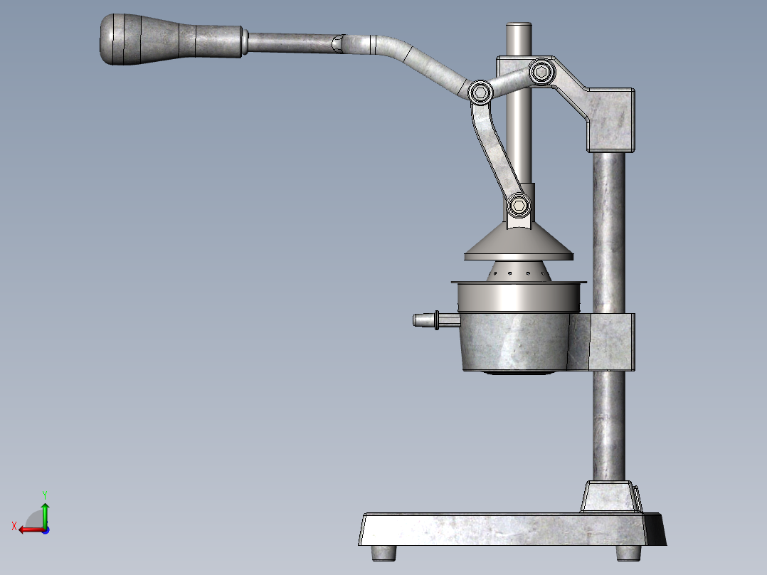 榨汁机(7)后视图