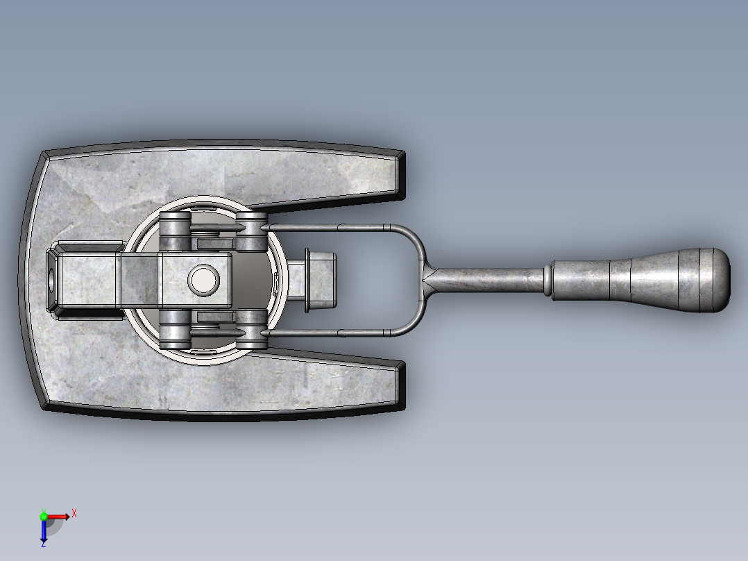 榨汁机(7)俯视图