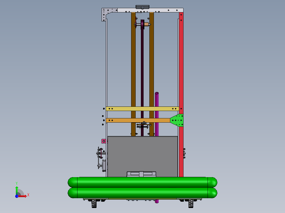2019 机器人   STEP前视图