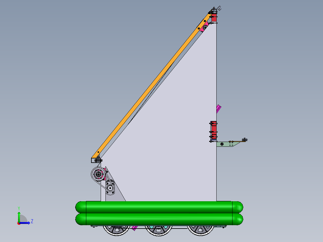 2019 机器人   STEP左视图
