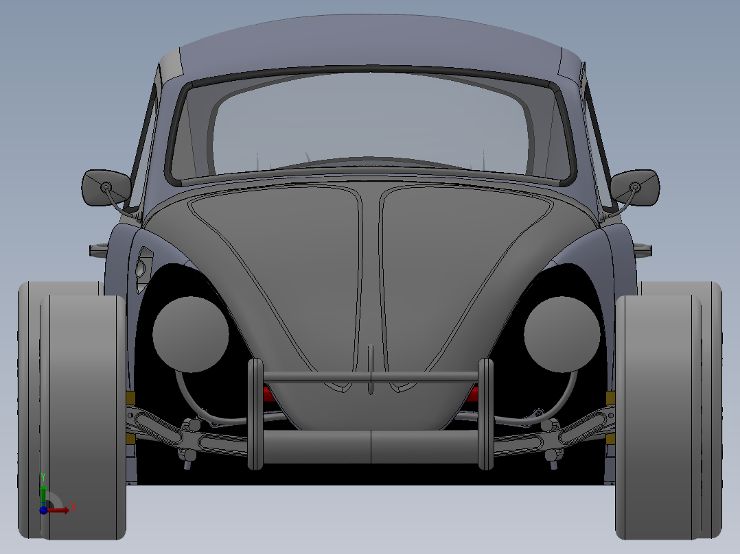 索卡洛克大众甲壳虫 sw10前视图