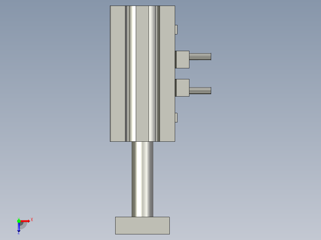 MGPM16-30-M9NV(0_0_0)-薄型带导杆缸-SMC俯视图