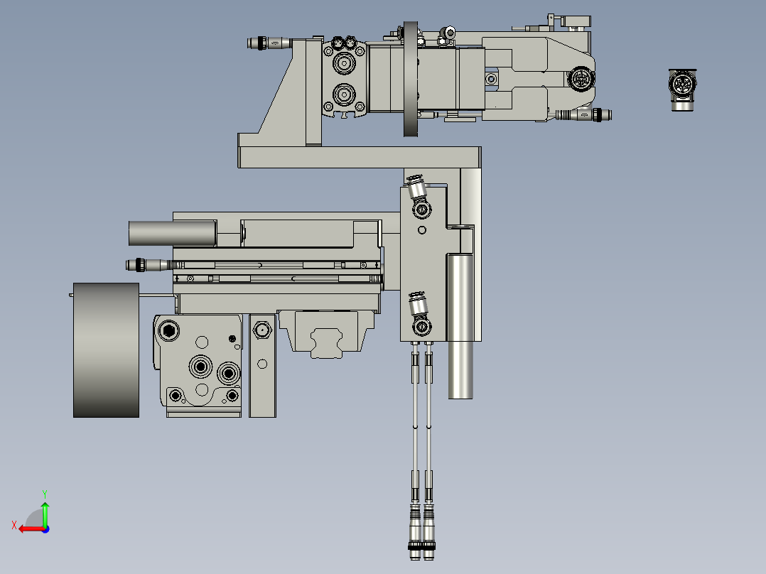 S2202110080000转轴移栽至压装接料后视图