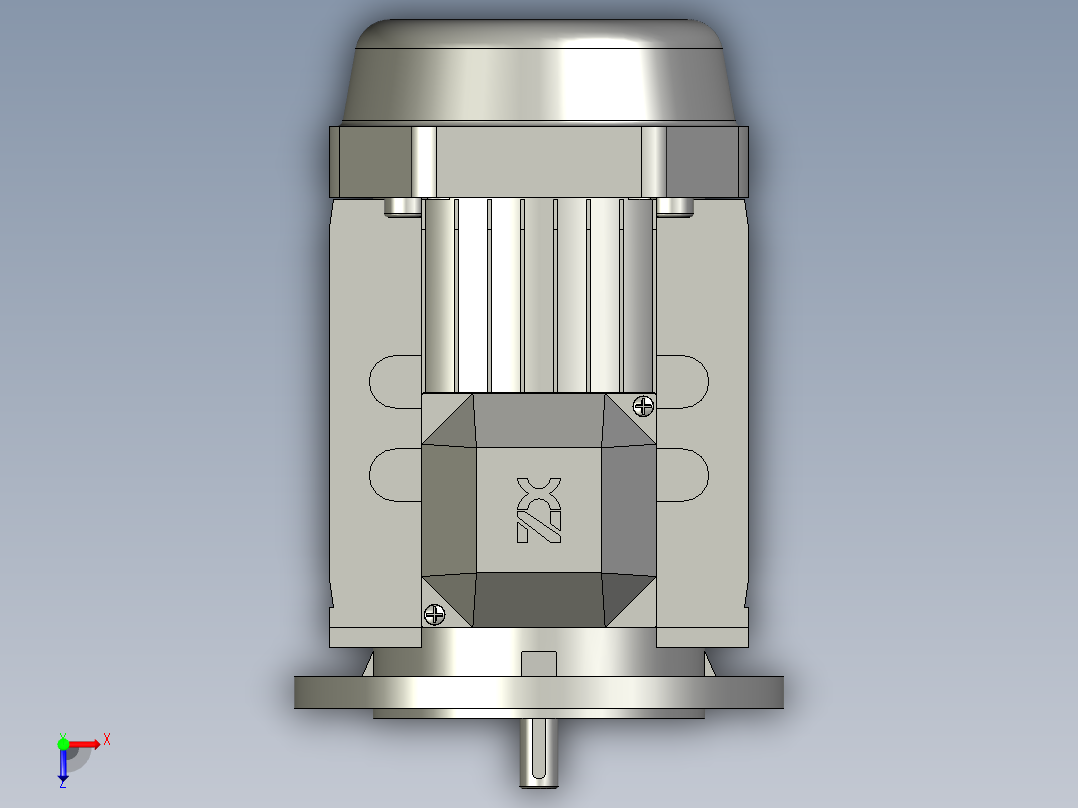 IMB5H63-90通用电机YS-632-4-B5俯视图