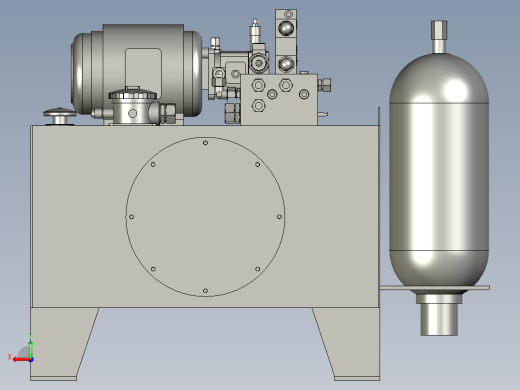 MZ6000液压站后视缩略图