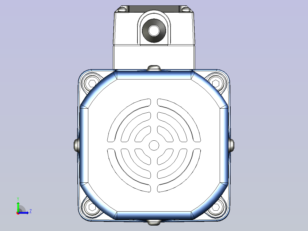精研YS标准电机 90ys01-18左视图